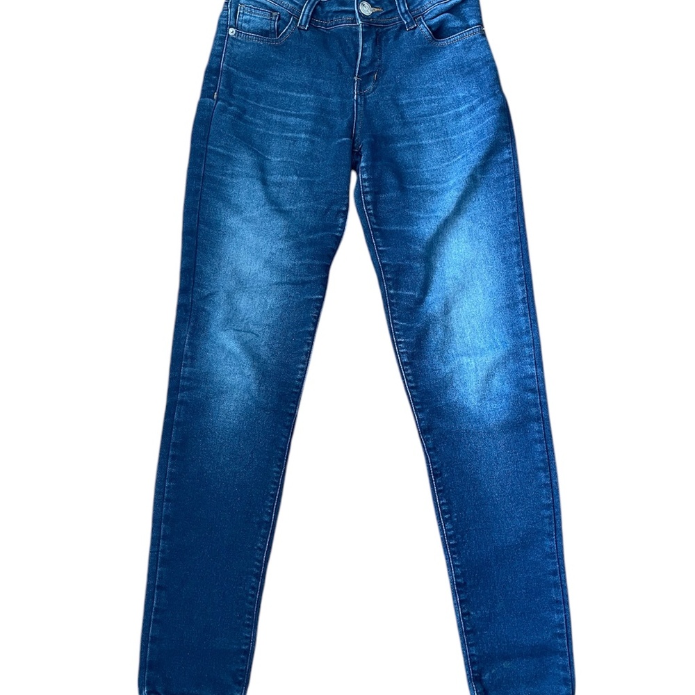 Skinny Jeans Medium Dark Wash Faded M. Officer Women’s Size 27